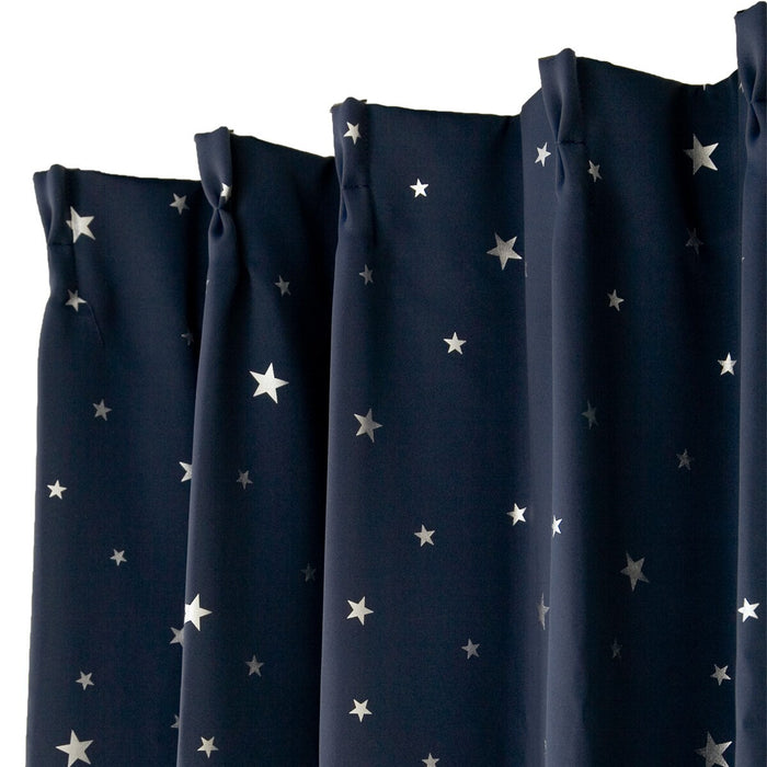 CURTAIN STELLA IN BL 143X225X2