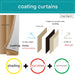 CURTAIN LILA IN YGR 143X225X2