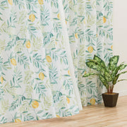 CURTAIN LEMON LEAF IN 143X160X2