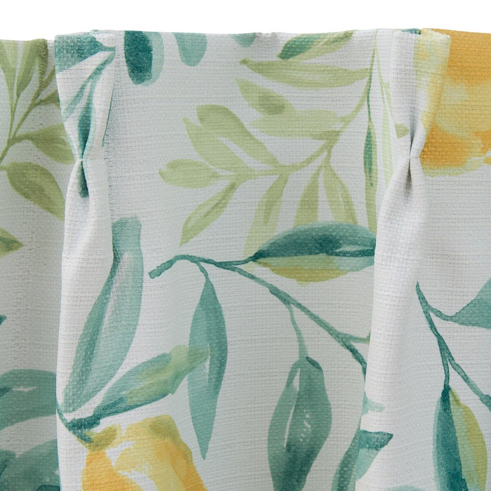 CURTAIN LEMON LEAF IN 143X160X2