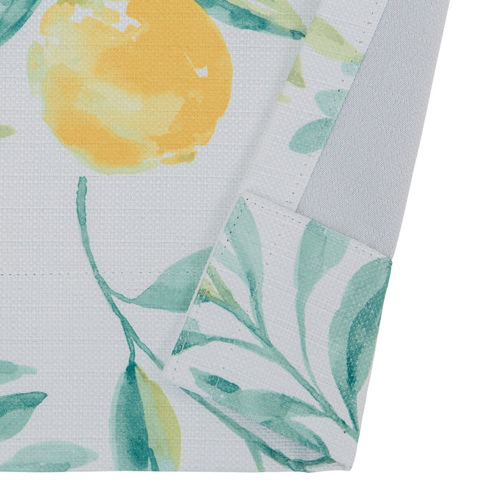 CURTAIN LEMON LEAF IN 143X160X2
