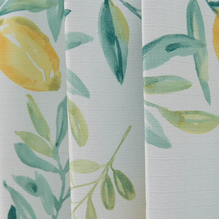 CURTAIN LEMON LEAF IN 143X160X2