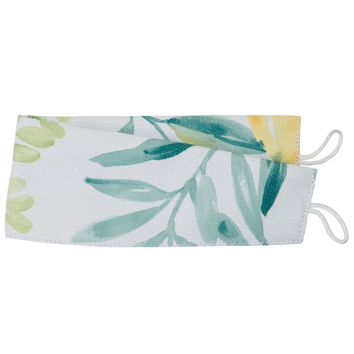 CURTAIN LEMON LEAF IN 143X160X2