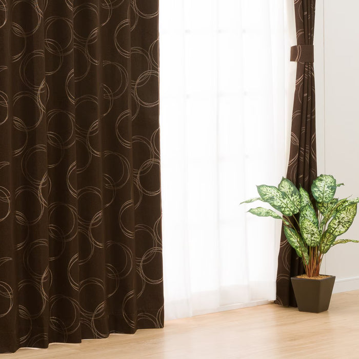 CURTAIN PASHA IN BR 143X225X2