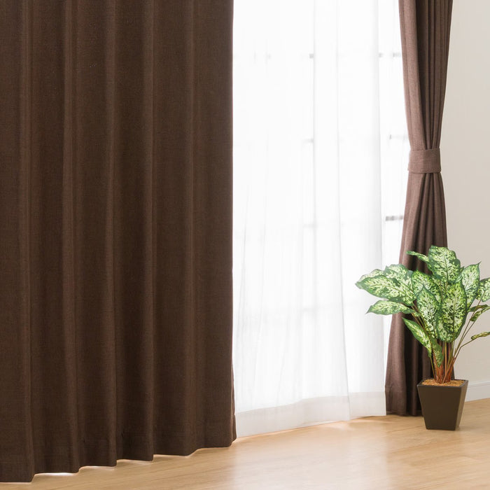 CURTAIN RD024 IN BR 143X225X2