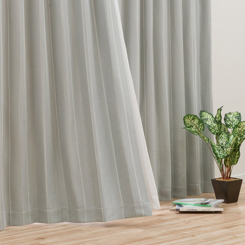 CURTAIN SLOW IN GY 143X160X2
