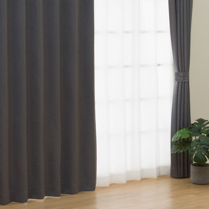 CURTAIN PK020 IN DkGY 143X160X2