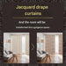 CURTAIN PK021 IN BR 143X160X2