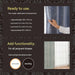 CURTAIN PK021 IN BR 143X160X2