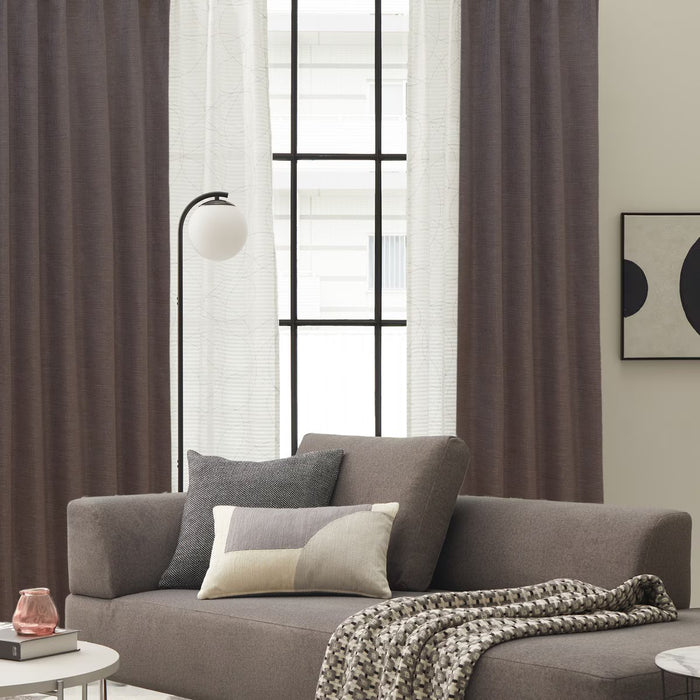 CURTAIN PK021 IN BR 143X225X2