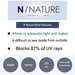 LACE CARTAIN Nnature shine IN 143x158x2