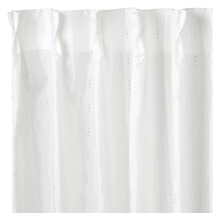 LACE CARTAIN Nnature dot IN 143x158x2