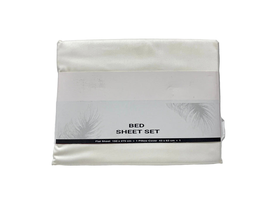 Bedsheet Set NHOTEL SELECT WH S INL008