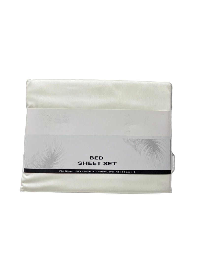 Bedsheet Set NHOTEL SELECT WH S INL008