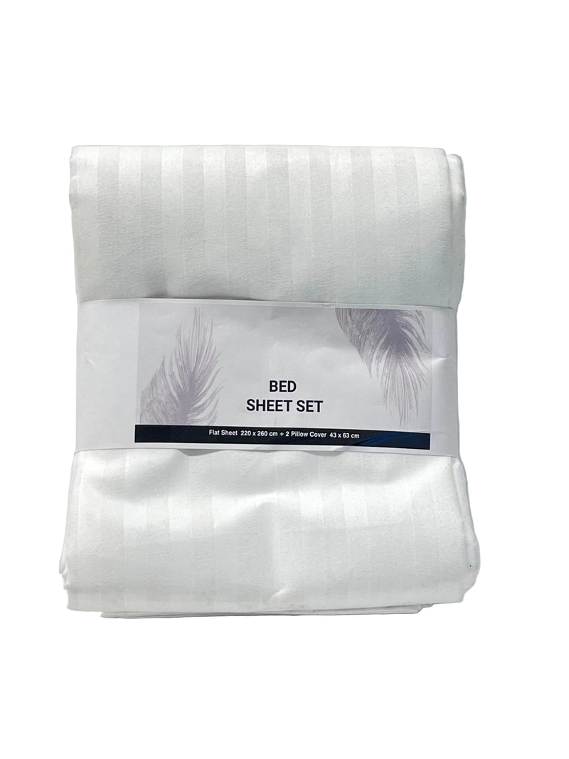 Bedsheet Set SG1651 WH INL016 Q