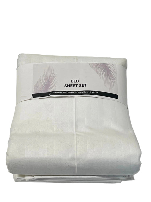 Bedsheet Set SG1651 WH INL016 K