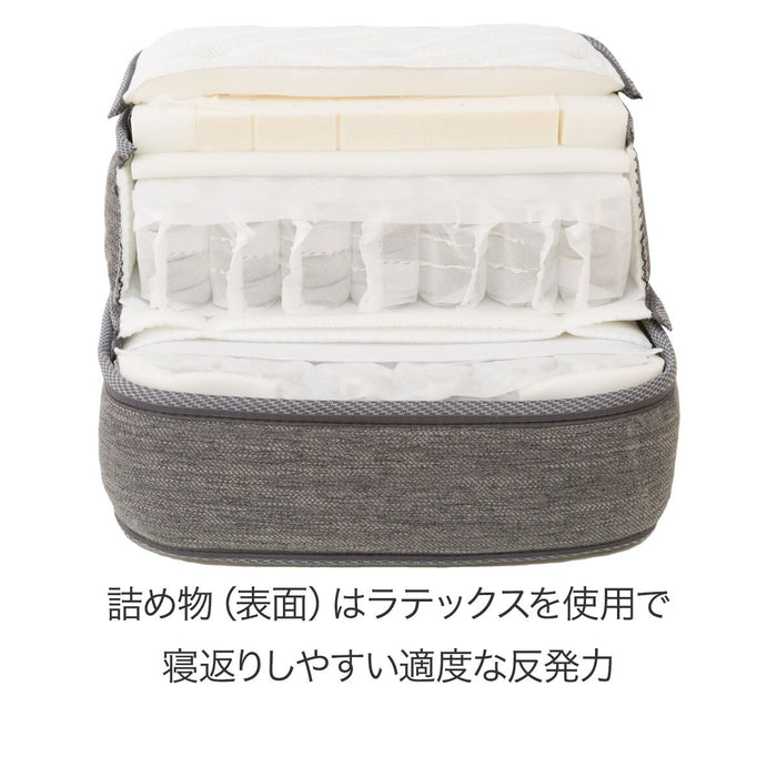 SEMIDOUBLE MATTRESS N-SLEEP HARD H2-02CR VH