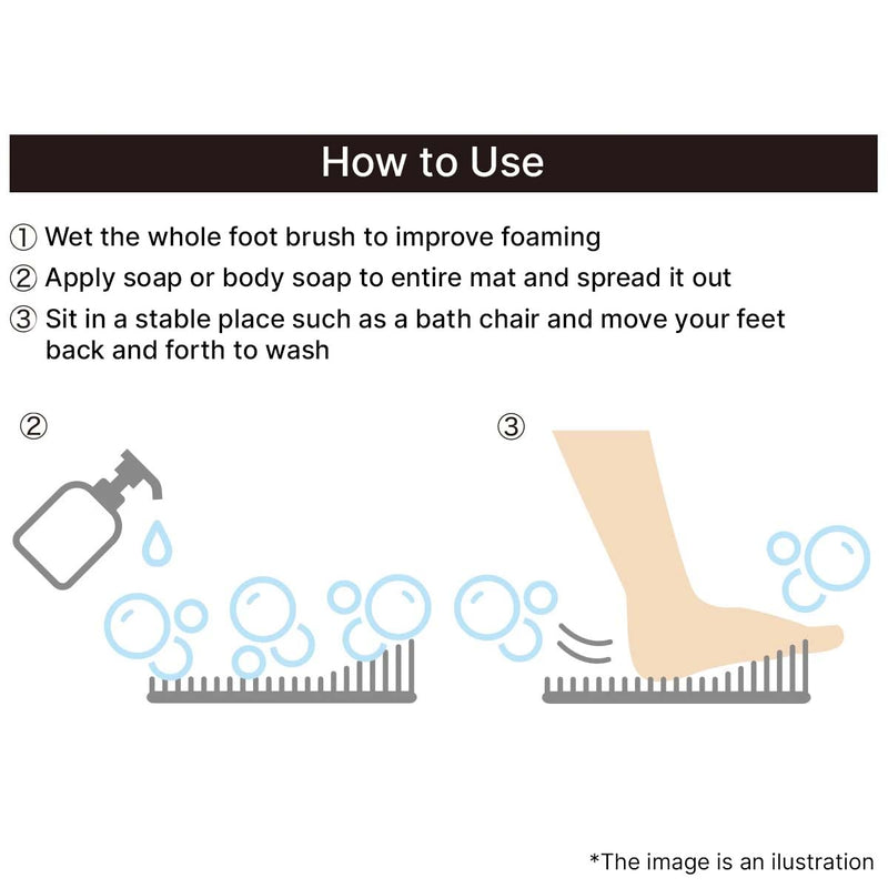 FOOT BRUSH CARE