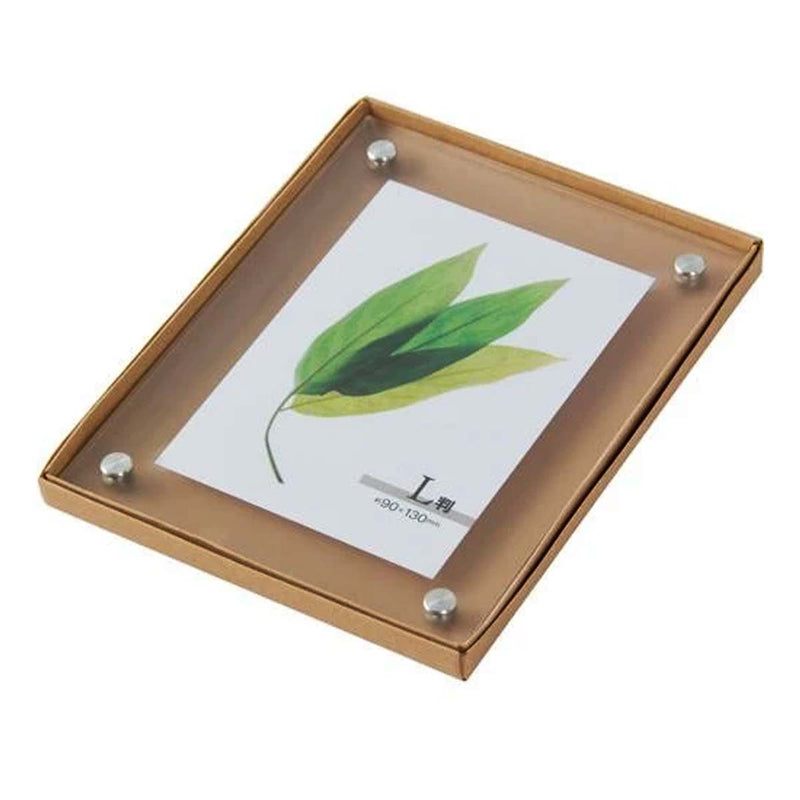 ACRYLIC PHOTO FRAME FROST2 L 3.5X5IN