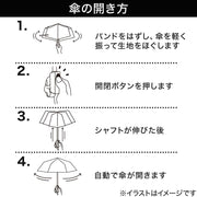 AUTOMATIC OPEN/CLOSE FOLDABLE UMBRELLA 54CM BK DJ