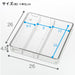 2 WAY EXTENSION CUTLERY TRAY CL N-BLANC
