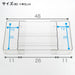 2 WAY EXTENSION CUTLERY TRAY CL N-BLANC