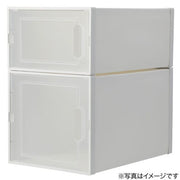 STACKABLE SHOE BOX SHUBO-WD LOW