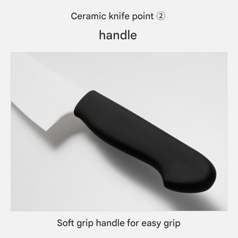 4.7 INCH WHITE CERAMIC KNIFE KY021