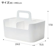 HAKOBU N INBOX TOTE LIVING WH