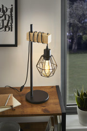 Table Lamp Hang Stand E27 BK EG