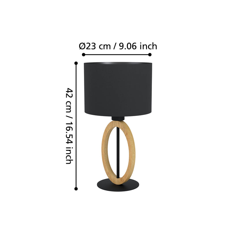 Table Lamp Combi E27 BK EG