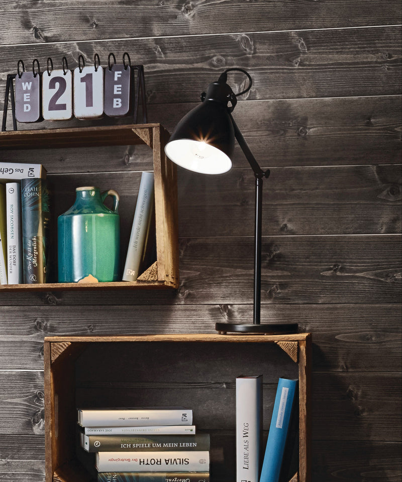Table Lamp Arm Stand E27 BK EG