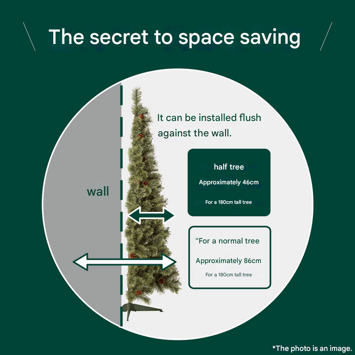 CHRISTMAS TREE TXN23-029-B-HF 180CM n4GW