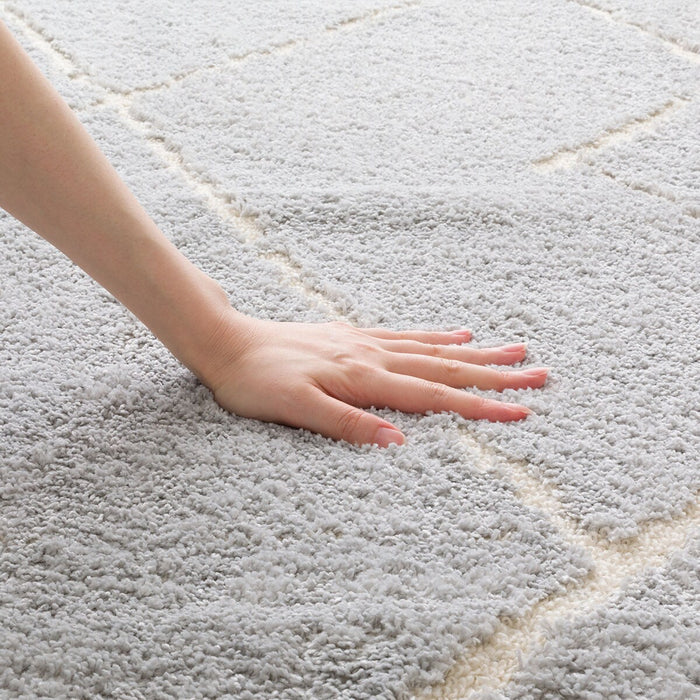 Tufted Rug 130X185 GY SR003
