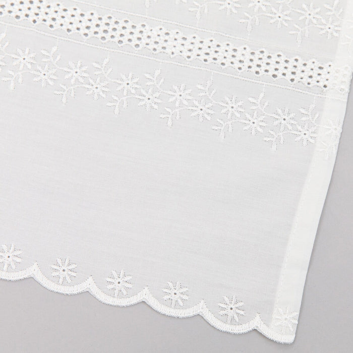 CAFE CURTAIN BIANCO 150X75