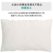 PILLOWCOVER NFIT COTTON WH