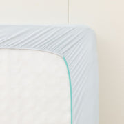 STRETCH FITTEDSHEET38 NFIT FT03 PLAIN BL SS-S
