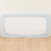 STRETCH FITTEDSHEET38 NFIT FT03 PLAIN BL SS-S