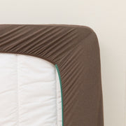 STRETCH FITTEDSHEET38 NFIT FT03 PLAIN BR WD-Q