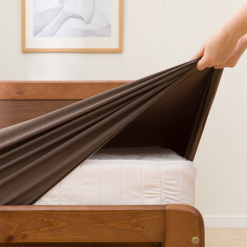 STRETCH FITTEDSHEET38 NFIT FT03 PLAIN BR WD-Q