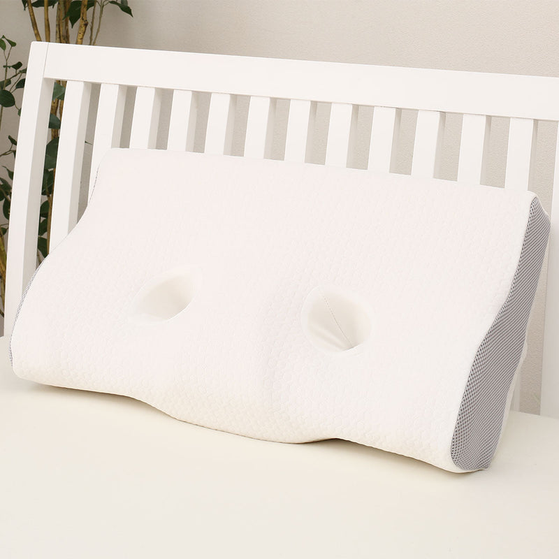 Low Repulsion Pillow For Lateral Sleep Position Calm