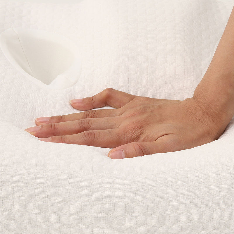 Low Repulsion Pillow For Lateral Sleep Position Calm