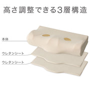 Low Repulsion Pillow For Lateral Sleep Position Calm