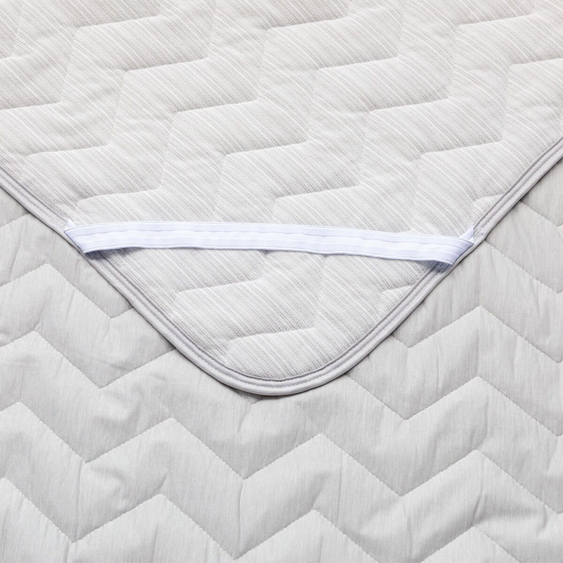 MATTRESS PAD N COOL WSP SD GY S2403