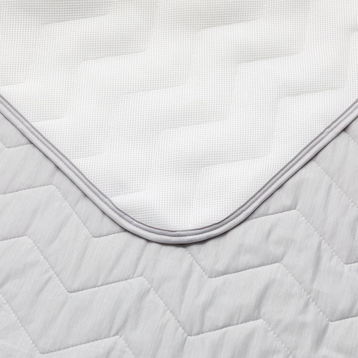 ナリスルミエ RUBBERLESS MATTRESS PAD N COOL WSP S GY S2403 — NITORI INDIA