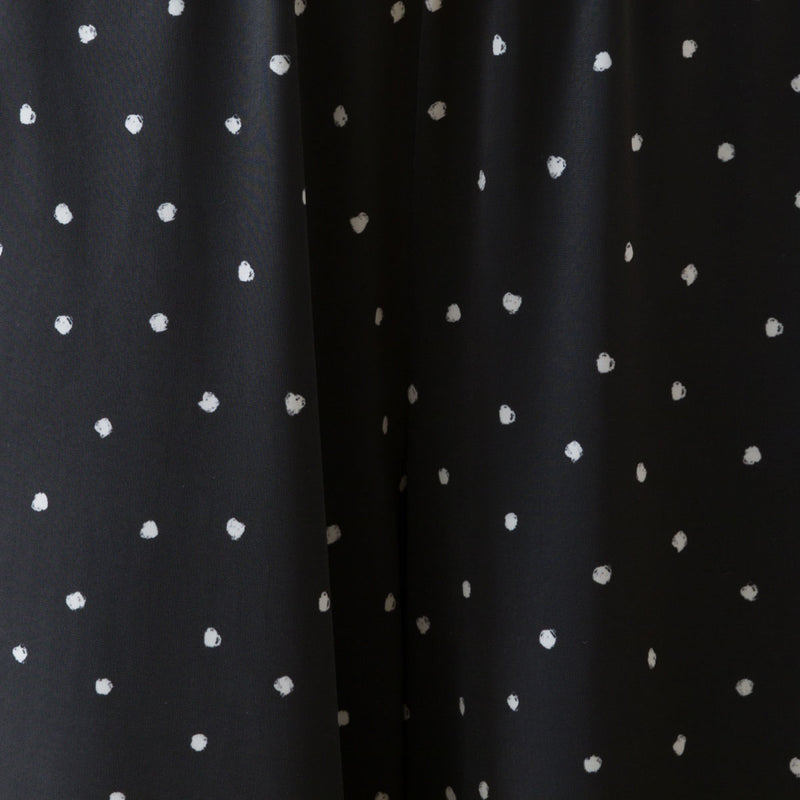 WOMEN'S COOL LONG LENGTH ROOM PANTS, DOT PATTERN L