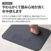 SOFT & COMFORTABLE BATHMAT 47X80 LGY