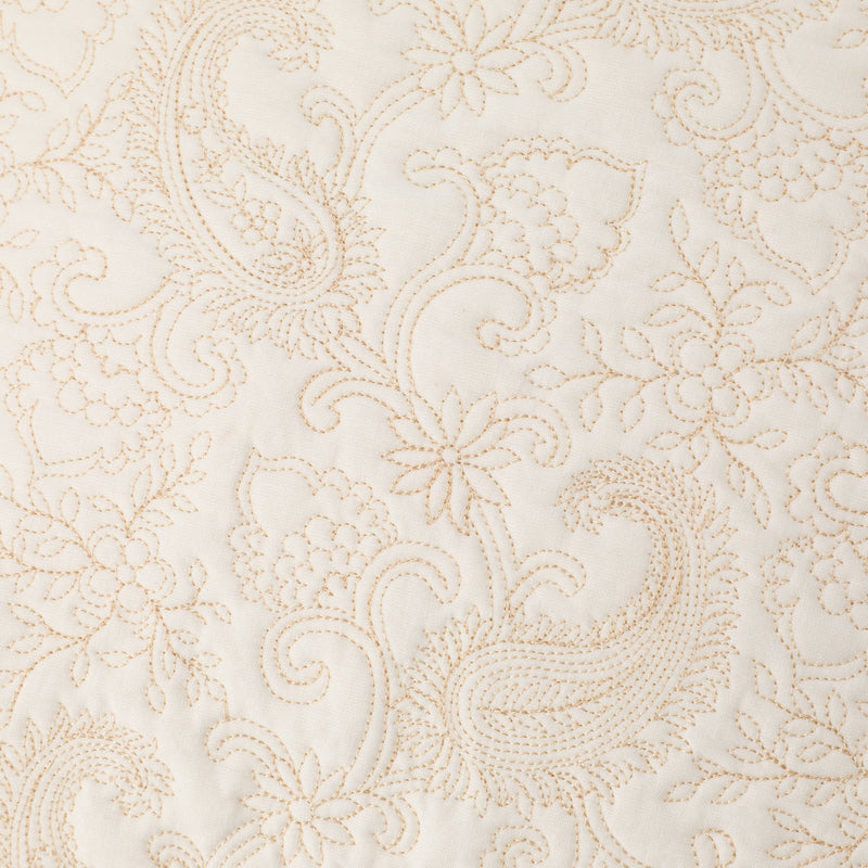 Cushion Cover Kelt Paisley2 WH