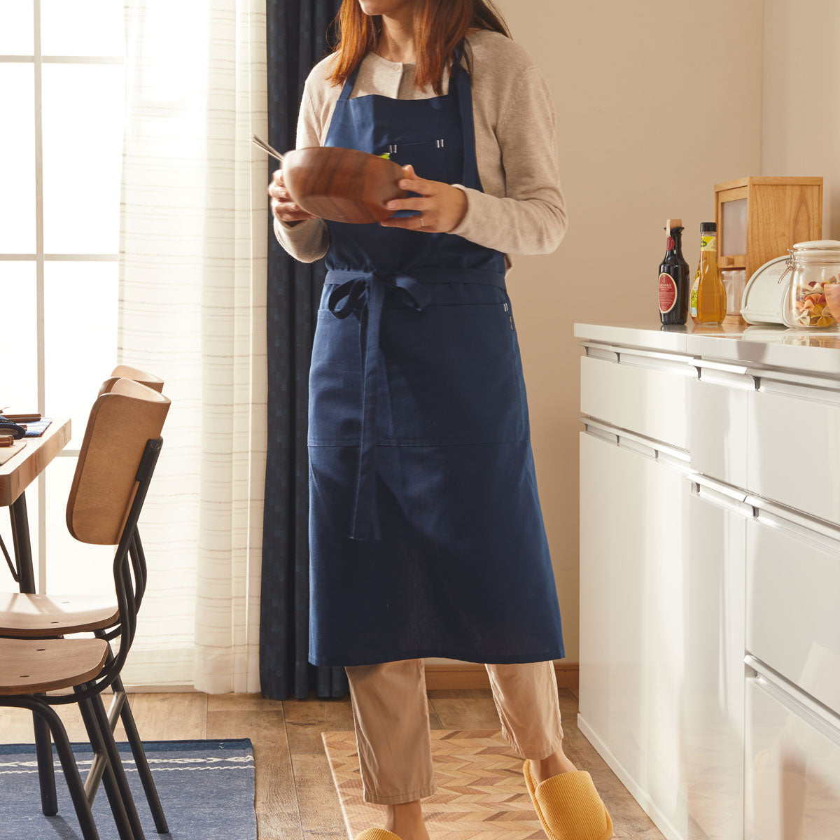 Neck String Apron Infy NV — NITORI INDIA