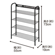 SHOES RACK HEIS BK